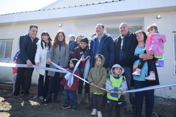 Se inauguró el nuevo espacio del Centro de Desarrollo Infantil en Aluminé